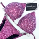 Fuchsia Princess Stock -Sujetador D (slider) Braguita  Xs (Frontal derecho ,Corte Trasero cheeky)-